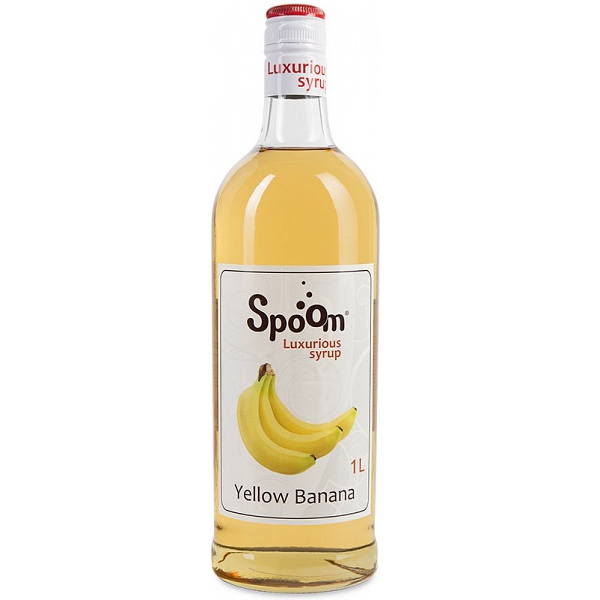 Сироп-наполнитель Spoom банан желтый, 1 л