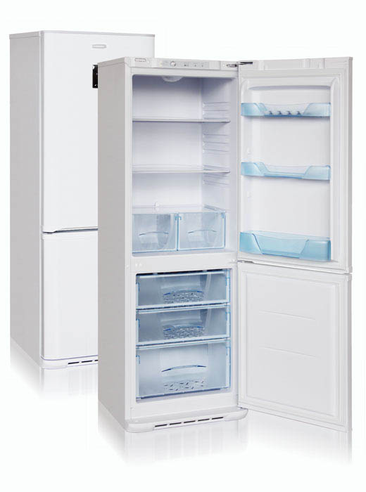 Однокомпресcорный холодильник Бирюса 133D с электронным сенсорным дисплеем