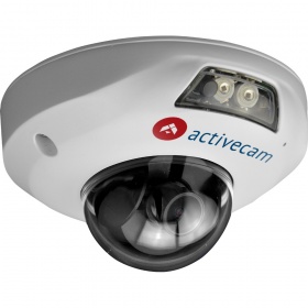 Вандалостойкая мини-купольная IP-камера ActiveCam AC-D4141IR1 для улицы