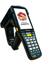 RFID комплект «всё включено» MobileBase DS5 / WLAN / Bluetooth / 512 RAM / 1024 ROM / цветной  / цифровая клавиатура / 34 клавиши / лазерный / 1D / Windows Mobile Embedded Handheld 6.5 / Подставка и кабели, пистолетная рукоятка