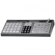 Клавиатура программируемая KB-76-KU АТОЛ черная с ридером на 1-3 дорожки