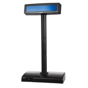 Дисплей покупателя Posiflex  PD2800B, черный,  USB, голубой светофильтр